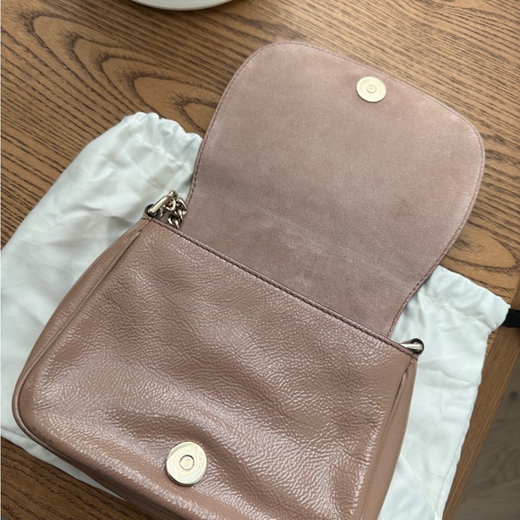 RARE Gucci Tan Leather Chain Bag - Picture 3 of 3